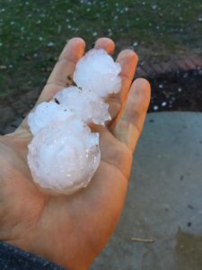Hail in the Metro-East